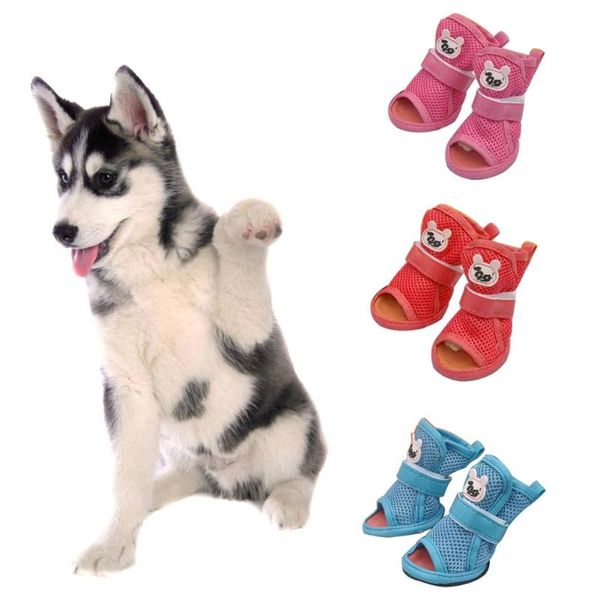 dog apparel 4pcs fashion summer soft breathable anti-skid shoes socks pet sandals puppy boots supplies
dog apparel 4pcs fashion summer soft breathable anti-skid shoes socks pet sandals puppy boots supplies