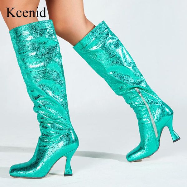 boots kcenid 2022 knee-high women fashion square toe high heels bling patent leather zipper shoes autumn winter booties, Black
boots kcenid 2022 knee-high women fashion square toe high heels bling patent leather zipper shoes autumn winter booties, Black
