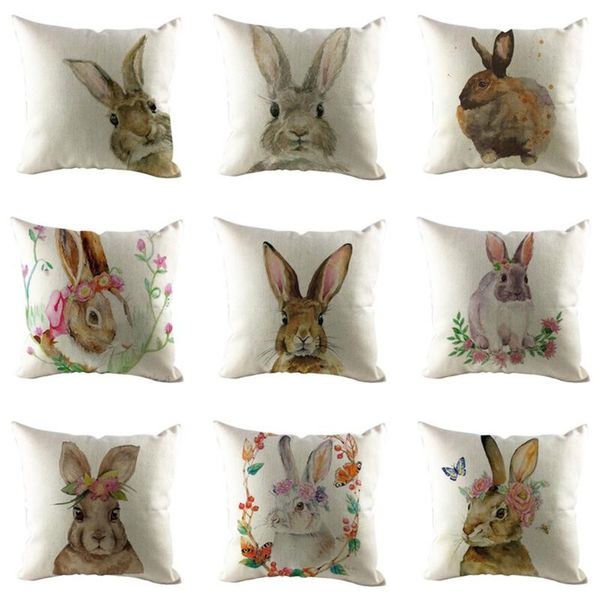 Animal Happy Easter Printed Decorative Cushion Cover Pillow Case Nordic Covers Pillowcase Sofa Car Decoration Party Favor
Animal Happy Easter Printed Decorative Cushion Cover Pillow Case Nordic Covers Pillowcase Sofa Car Decoration Party Favor