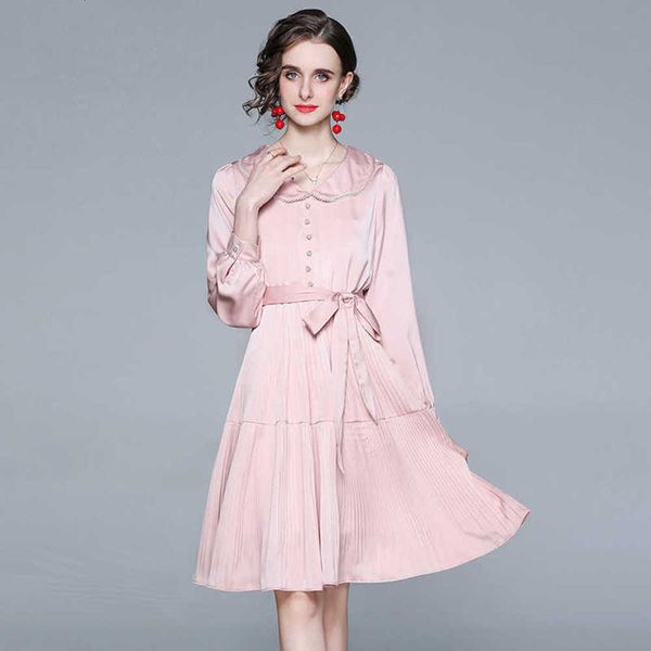 bridesmaid night club dress women's baby collar nail bead long sleeve pink, White;black
bridesmaid night club dress women's baby collar nail bead long sleeve pink, White;black