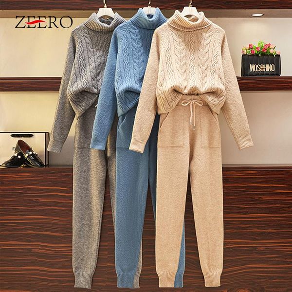 autumn winter casual sportswear sweater pants two piece set women weave jacquard stand-up collar pullover + sweatpants suit, White
autumn winter casual sportswear sweater pants two piece set women weave jacquard stand-up collar pullover + sweatpants suit, White