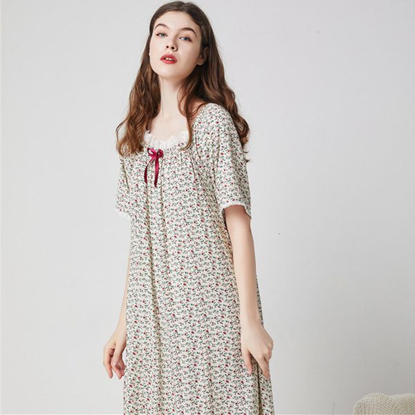 women's sleepwear vestidos print loose nightgowns women short sleeve long lace sweet ladie's shirt summer 8jw7, Black;red
women's sleepwear vestidos print loose nightgowns women short sleeve long lace sweet ladie's shirt summer 8jw7, Black;red