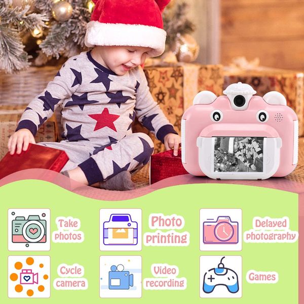 instant print kids rotate camera thermal p paper 16gb tf card paint pens printing camera for children print cameras
instant print kids rotate camera thermal p paper 16gb tf card paint pens printing camera for children print cameras