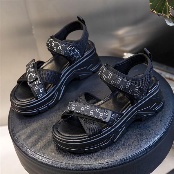 wedges sandals for women's footwear summer shoes woman heels fashion 2021 platform ladies beach sandles 40, Black
wedges sandals for women's footwear summer shoes woman heels fashion 2021 platform ladies beach sandles 40, Black
