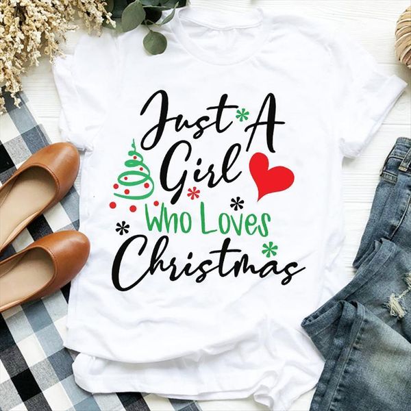 tree cute girl love fashion women t shirt 90s holiday christmas clothes graphic print tee female, White
tree cute girl love fashion women t shirt 90s holiday christmas clothes graphic print tee female, White