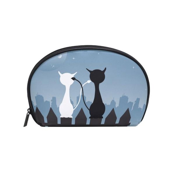 fengju multifuncition shell cosmetic bag purse half moon hanging travel toiletry pouch for girls woman cats bags & cases
fengju multifuncition shell cosmetic bag purse half moon hanging travel toiletry pouch for girls woman cats bags & cases