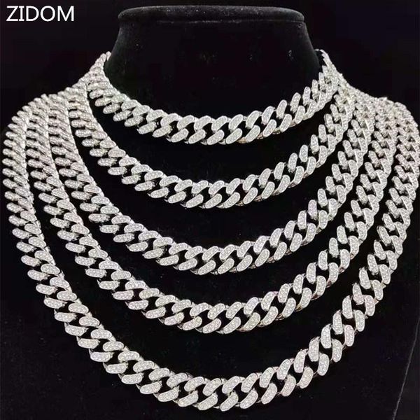 chains men women hip hop iced out bling chain necklace 13mm miami cuban hiphop necklaces fashion charm jewelry, Silver
chains men women hip hop iced out bling chain necklace 13mm miami cuban hiphop necklaces fashion charm jewelry, Silver