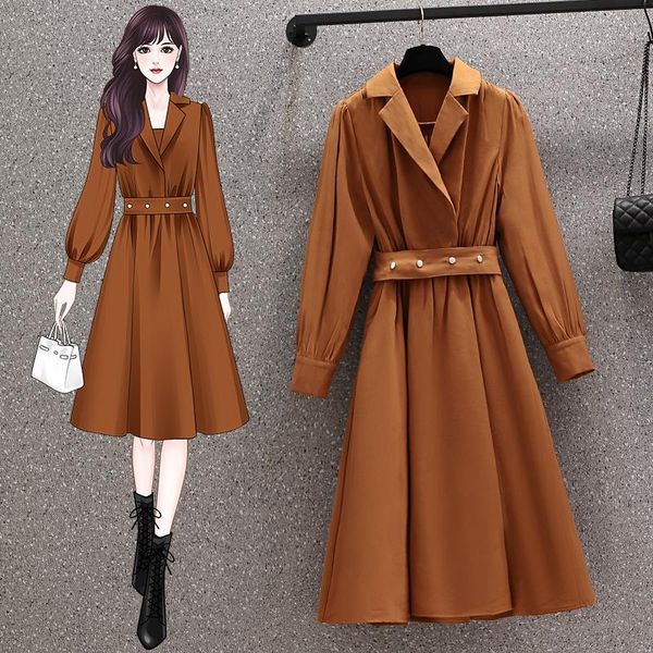 casual dresses ehqaxin plus size womens 2021 autumn fashion suit collar button long a-line solid color high waist dress -3xl, Black;gray
casual dresses ehqaxin plus size womens 2021 autumn fashion suit collar button long a-line solid color high waist dress -3xl, Black;gray