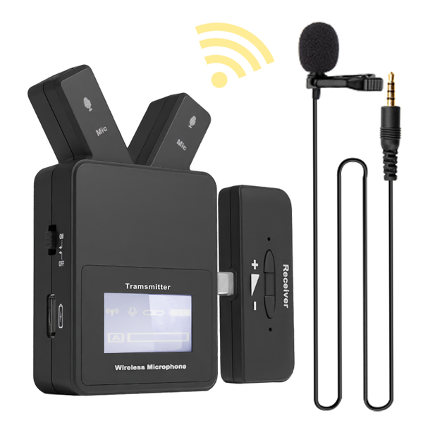 microphones wireless lavalier with transmitter and receiver real-time monitoring lav mic for youtube facebook live-stream
microphones wireless lavalier with transmitter and receiver real-time monitoring lav mic for youtube facebook live-stream