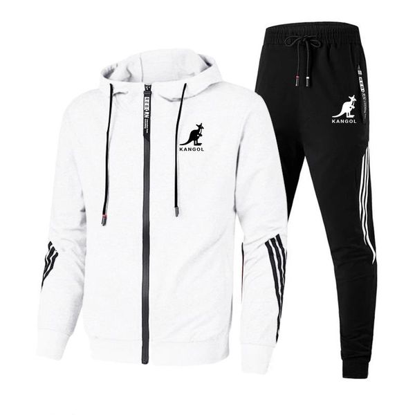 men's tracksuits casual suit zipper jacket + trousers 2-piece fashion sports spring and autumn all-match street, Gray
men's tracksuits casual suit zipper jacket + trousers 2-piece fashion sports spring and autumn all-match street, Gray
