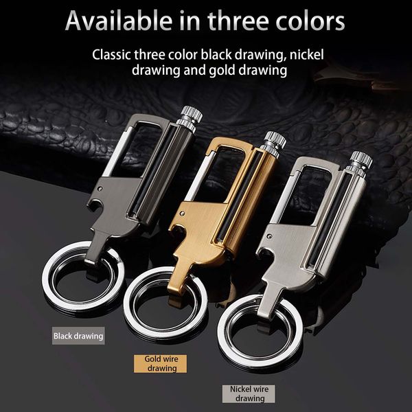 metal permanent camp kitchen match lighter with knife outdoor waterproof gasoline keychain flint fire starter survival tool gadget
metal permanent camp kitchen match lighter with knife outdoor waterproof gasoline keychain flint fire starter survival tool gadget