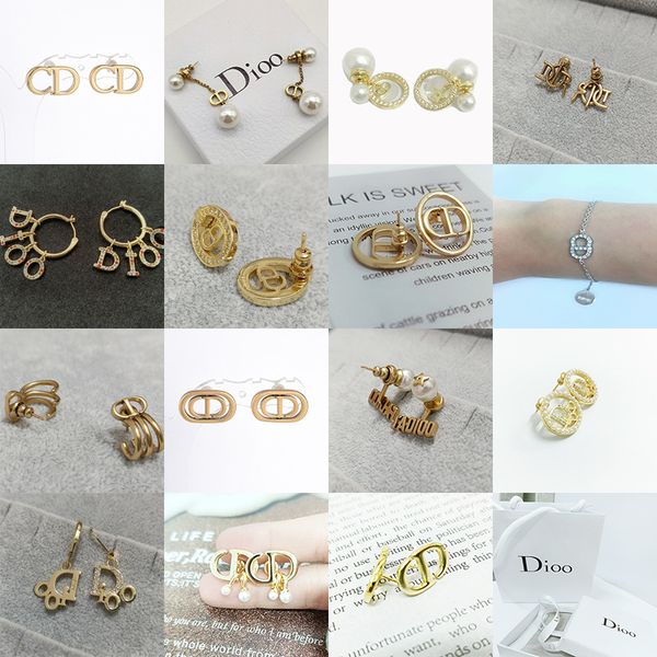 design jewelry letter gold women's s925 silver needle anti allergy fashion earrings, Golden
design jewelry letter gold women's s925 silver needle anti allergy fashion earrings, Golden
