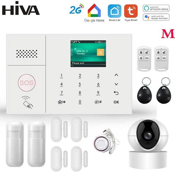 hiva security system home gsm wifi tuya smart life app control burglar alarm kit door sensor work with alexa
hiva security system home gsm wifi tuya smart life app control burglar alarm kit door sensor work with alexa