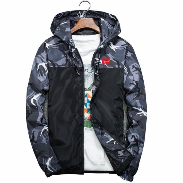 men's hoodies & sweatshirts kodak 2021 spring autumn jacket camouflage stitching windbreaker casual military tactical coat hooded sport, Black
men's hoodies & sweatshirts kodak 2021 spring autumn jacket camouflage stitching windbreaker casual military tactical coat hooded sport, Black