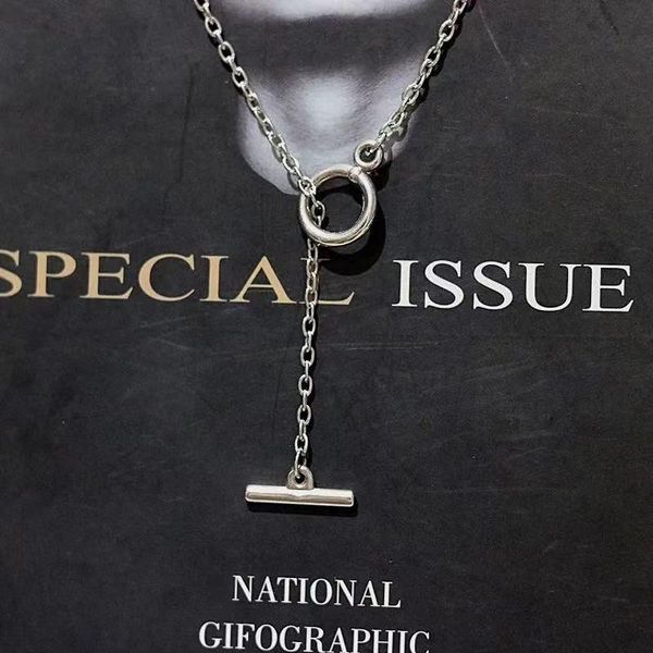 pendant necklaces contracted necklace female ins tide personality niche design ot clasp clavicle chain disco dancing fashion sweater chai, Silver
pendant necklaces contracted necklace female ins tide personality niche design ot clasp clavicle chain disco dancing fashion sweater chai, Silver