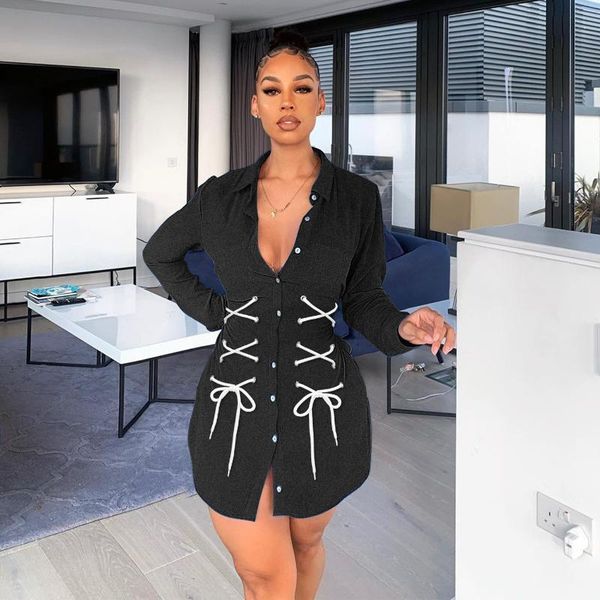 casual dresses women's fashion creative bandage denim long jacket, Black;gray
casual dresses women's fashion creative bandage denim long jacket, Black;gray