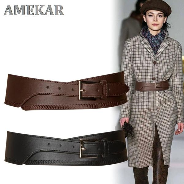 belts fashion spring autumn women lady color soft pu leather wide belt self tie wrap waist mujer dress pants pasek damski, Black;brown
belts fashion spring autumn women lady color soft pu leather wide belt self tie wrap waist mujer dress pants pasek damski, Black;brown