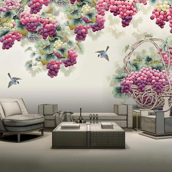 wallpapers custom 3d mural hand painted fruit purple grapes tv background living room bedroom home decor self adhesive wallpaper waterproof
wallpapers custom 3d mural hand painted fruit purple grapes tv background living room bedroom home decor self adhesive wallpaper waterproof