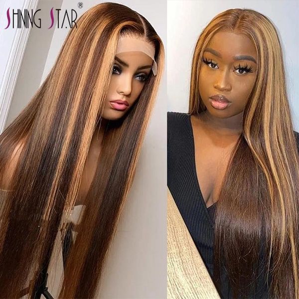 lace wigs highlight wig human hair brown blonde front peruvian remy straight 13*1 for woman, Black;brown
lace wigs highlight wig human hair brown blonde front peruvian remy straight 13*1 for woman, Black;brown