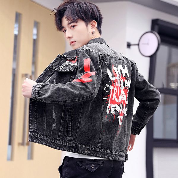 men's jackets spring and autumn 2021 fashion denim jacket male korean all-match student loose retro color washed shirt teenagers x, Black;brown
men's jackets spring and autumn 2021 fashion denim jacket male korean all-match student loose retro color washed shirt teenagers x, Black;brown
