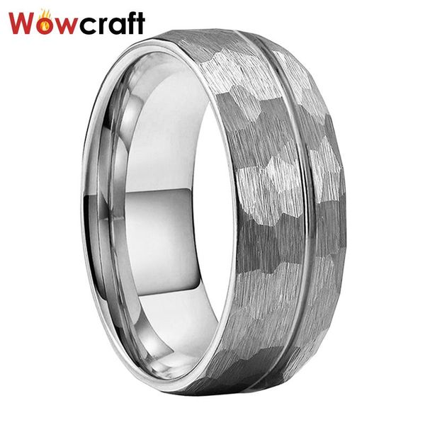 wedding rings 8mm offest line hammered tungsten carbide for men women brushed finish comfort fit, Slivery;golden
wedding rings 8mm offest line hammered tungsten carbide for men women brushed finish comfort fit, Slivery;golden