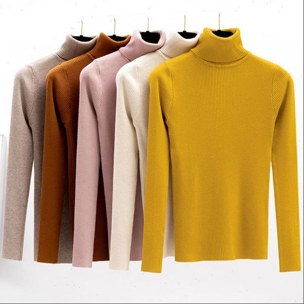 autumn women sweaters winter knitted turtleneck sweater casual soft tricot jumper fashion slim femme elasticity pullovers, White;black
autumn women sweaters winter knitted turtleneck sweater casual soft tricot jumper fashion slim femme elasticity pullovers, White;black