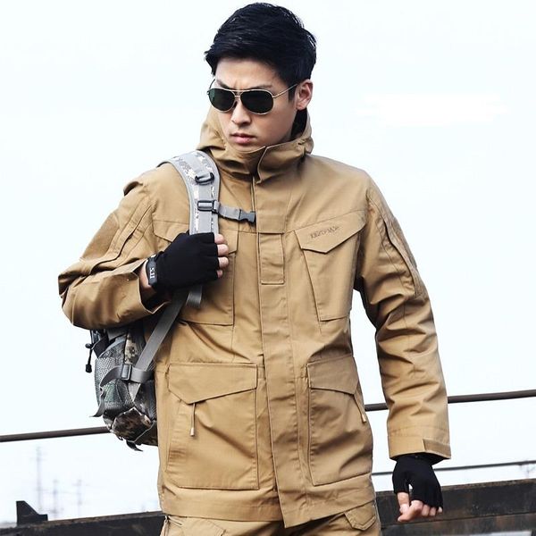 men's jackets army coat military jacket waterproof windbreaker raincoat hunt clothes men outerwear coats, Black;brown
men's jackets army coat military jacket waterproof windbreaker raincoat hunt clothes men outerwear coats, Black;brown
