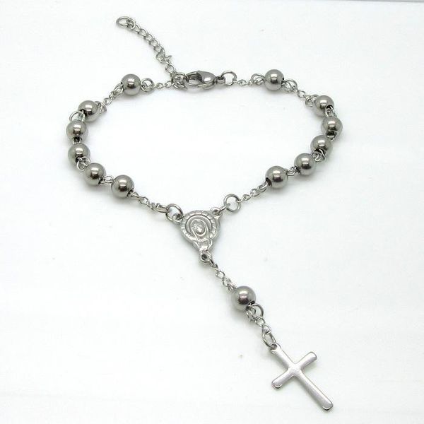 charm bracelets women men religious sakyamuni cross color gold stainless steel link rosary beads pulseras jewelry, Golden;silver
charm bracelets women men religious sakyamuni cross color gold stainless steel link rosary beads pulseras jewelry, Golden;silver