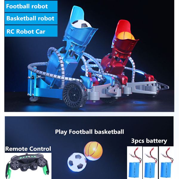new 2.4g remote control football basketball robot car alloy material creative toy play football rc robot toy with 3pcs battery
new 2.4g remote control football basketball robot car alloy material creative toy play football rc robot toy with 3pcs battery