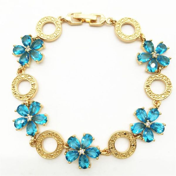 link, chain bracelets & bangles 2021 design colorful sea-blue zircon bracelet white gold plate women fashion jewelry, Black
link, chain bracelets & bangles 2021 design colorful sea-blue zircon bracelet white gold plate women fashion jewelry, Black