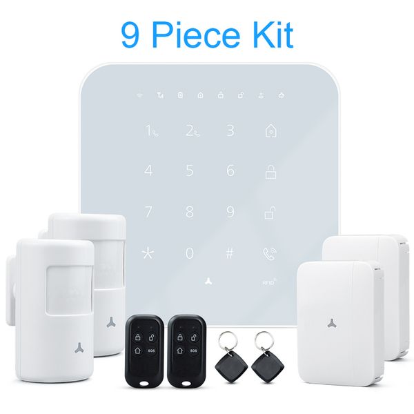 wifi gsm 3g 4g home security smart alarm system burglar optional kit tuya app control arm disarm can works with alexa
wifi gsm 3g 4g home security smart alarm system burglar optional kit tuya app control arm disarm can works with alexa