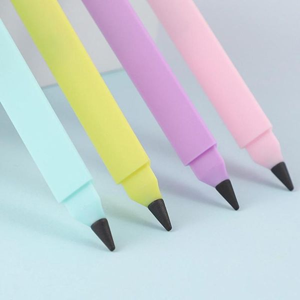gel pens comes with an eraser to erase the cartoon triangle eternal pen can be used as a mobile phone holder student stationery
gel pens comes with an eraser to erase the cartoon triangle eternal pen can be used as a mobile phone holder student stationery