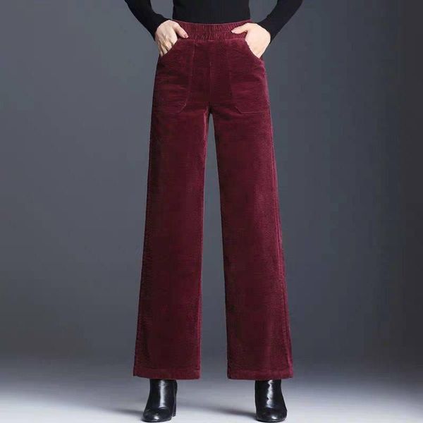 women's pants & capris spring autumn wide leg for women casual elastic high waist fashion loose long pleated pant trousers femmel, Black;white
women's pants & capris spring autumn wide leg for women casual elastic high waist fashion loose long pleated pant trousers femmel, Black;white
