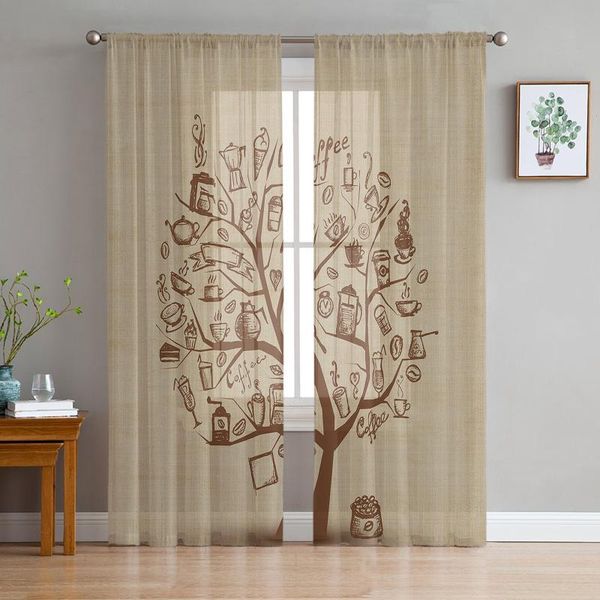 curtain & drapes coffee tree retro window tulle curtains for living room bedroom voile el decor sheer
curtain & drapes coffee tree retro window tulle curtains for living room bedroom voile el decor sheer