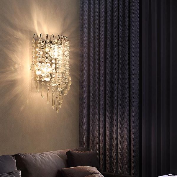 modern crystal mirror stainless steel wall lights e14 led lamps sconce fixtures for hallway bedside living room lamp
modern crystal mirror stainless steel wall lights e14 led lamps sconce fixtures for hallway bedside living room lamp