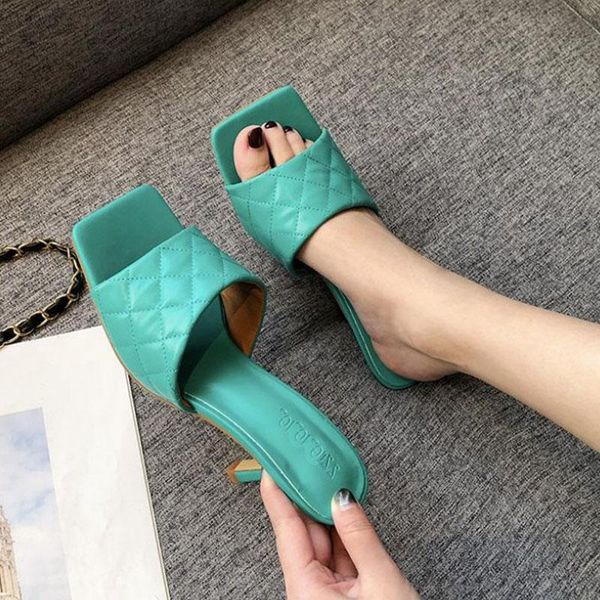 slippers 2021 women fashion arrivals high heels sandals slides square toe slip on mules for shoes woman summer, Black
slippers 2021 women fashion arrivals high heels sandals slides square toe slip on mules for shoes woman summer, Black