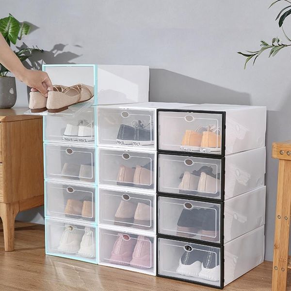 clothing & wardrobe storage foldable clear shoes box plastic stackable shoe organizer thickened transparent drawer case stacking tool
clothing & wardrobe storage foldable clear shoes box plastic stackable shoe organizer thickened transparent drawer case stacking tool