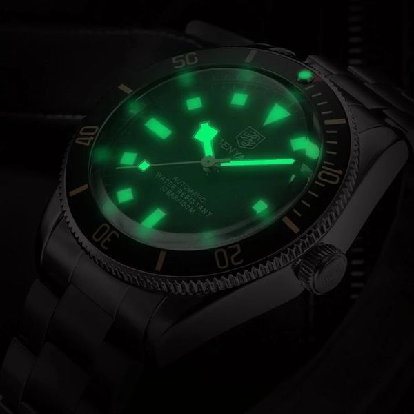 wristwatches benyar 2021 mechanical business 100m waterproof watch rotatable bezel stainless steel luminous men sapphire diving watches, Slivery;brown
wristwatches benyar 2021 mechanical business 100m waterproof watch rotatable bezel stainless steel luminous men sapphire diving watches, Slivery;brown