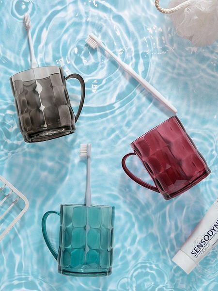 mugs household mouthwash cups with handles, dental cups,couples wash cups, a family of three toothbrush sets, plastic jar
mugs household mouthwash cups with handles, dental cups,couples wash cups, a family of three toothbrush sets, plastic jar