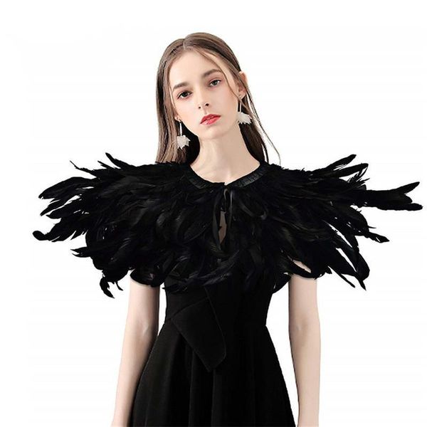 bow ties fashion iridescent rooster hackle natural feather collar cape stole shawl shrug with ribbon party, Black;gray
bow ties fashion iridescent rooster hackle natural feather collar cape stole shawl shrug with ribbon party, Black;gray