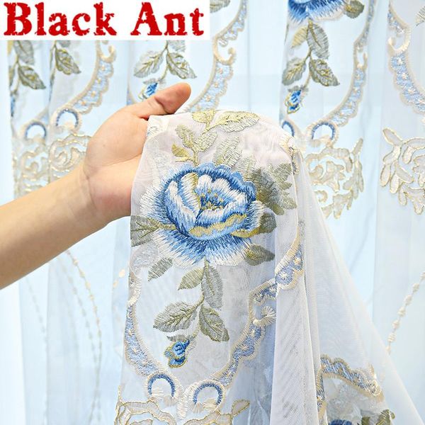 curtain & drapes american peony embroidered window screen for living room high end tulle bay kitchen european x-jd952#20
curtain & drapes american peony embroidered window screen for living room high end tulle bay kitchen european x-jd952#20