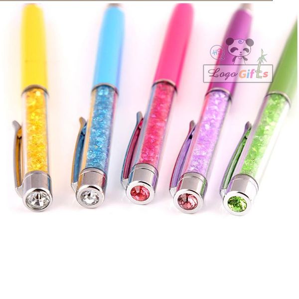 ballpoint pens wholesale fashion crystal with diamonds 10colors 1000pcs a lot custom imprinted your company logo and text, Blue;orange
ballpoint pens wholesale fashion crystal with diamonds 10colors 1000pcs a lot custom imprinted your company logo and text, Blue;orange