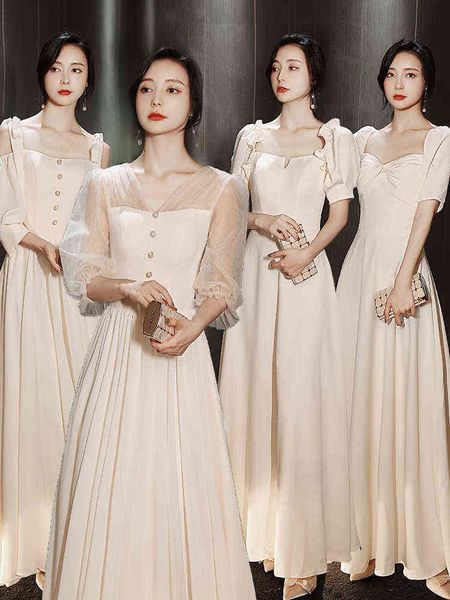 luxury prom dresses champagne bridmaid style 2021 autumn winter elegant long sleeve sister group thin friend bridmaid, Black
luxury prom dresses champagne bridmaid style 2021 autumn winter elegant long sleeve sister group thin friend bridmaid, Black