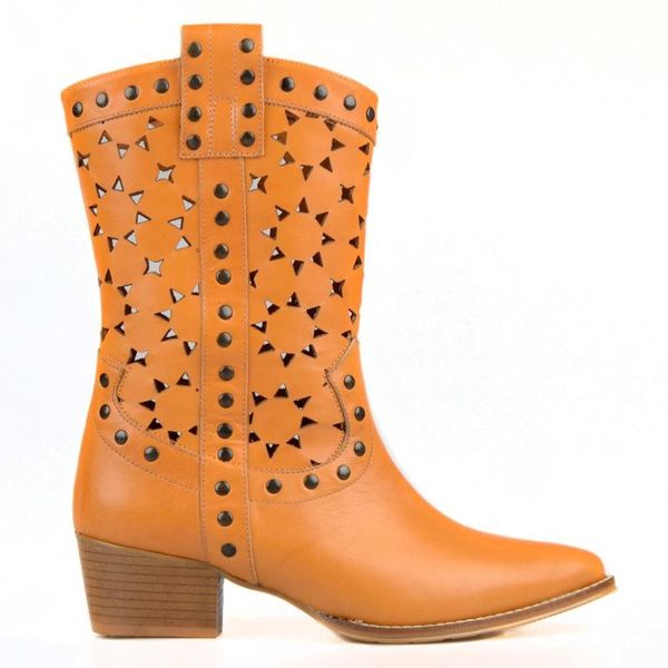 boots footcourt- mustard color women cowboy mid calf summer genuine leather pointed toe western season handcraft, Black
boots footcourt- mustard color women cowboy mid calf summer genuine leather pointed toe western season handcraft, Black