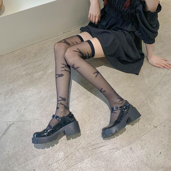 socks & hosiery nylon women's calf and high knee over stockings for summer girl ladies long stocking retro half tube, Black;white
socks & hosiery nylon women's calf and high knee over stockings for summer girl ladies long stocking retro half tube, Black;white