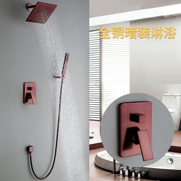 mttuzk oil rubbed bronze bathroom 8" rain shower faucet wall mount shower arm diverter mixer handheld spray set
mttuzk oil rubbed bronze bathroom 8" rain shower faucet wall mount shower arm diverter mixer handheld spray set