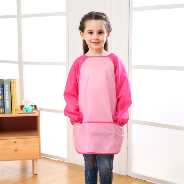 polyester kids apron long sleeve smock child cooking painting drawing tool, m/ l aprons
polyester kids apron long sleeve smock child cooking painting drawing tool, m/ l aprons