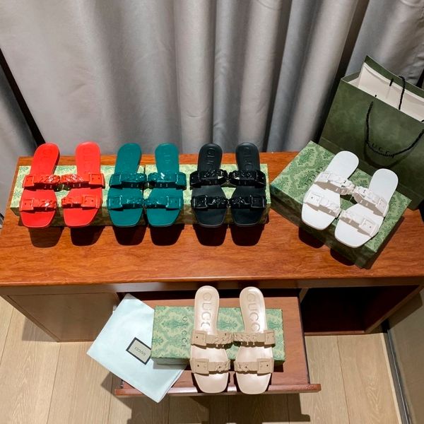 slippers sandals g family summer new chain flat bottom outdoor wear cool women's one line beach jelly holiday, Black
slippers sandals g family summer new chain flat bottom outdoor wear cool women's one line beach jelly holiday, Black