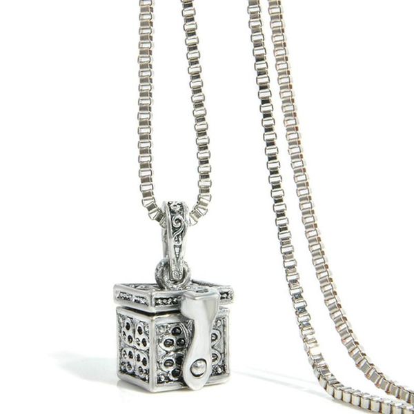 valentine's day gift prayer box ashes urn dangle pendant wish come true po locket necklace love in memorial jewelry chains, Silver
valentine's day gift prayer box ashes urn dangle pendant wish come true po locket necklace love in memorial jewelry chains, Silver