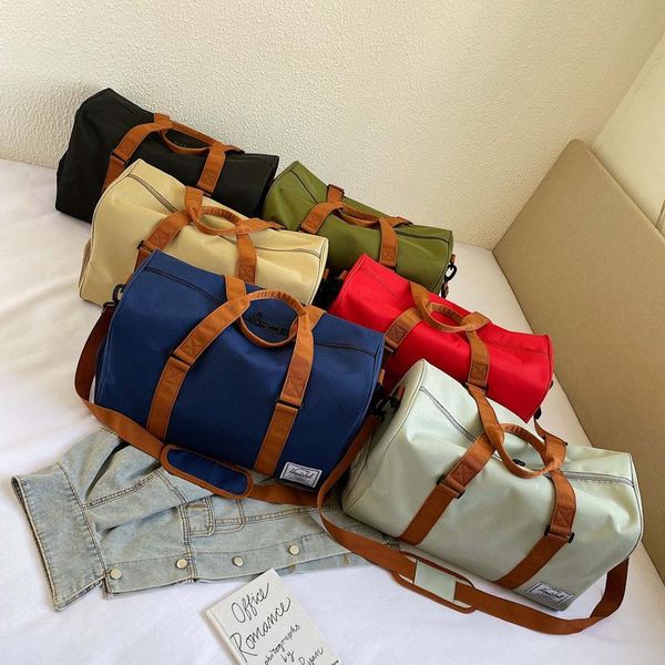 duffel bags nylon waterproof travel bag men's simple sports gym large capacity independent shoe warehouse training business luggage
duffel bags nylon waterproof travel bag men's simple sports gym large capacity independent shoe warehouse training business luggage